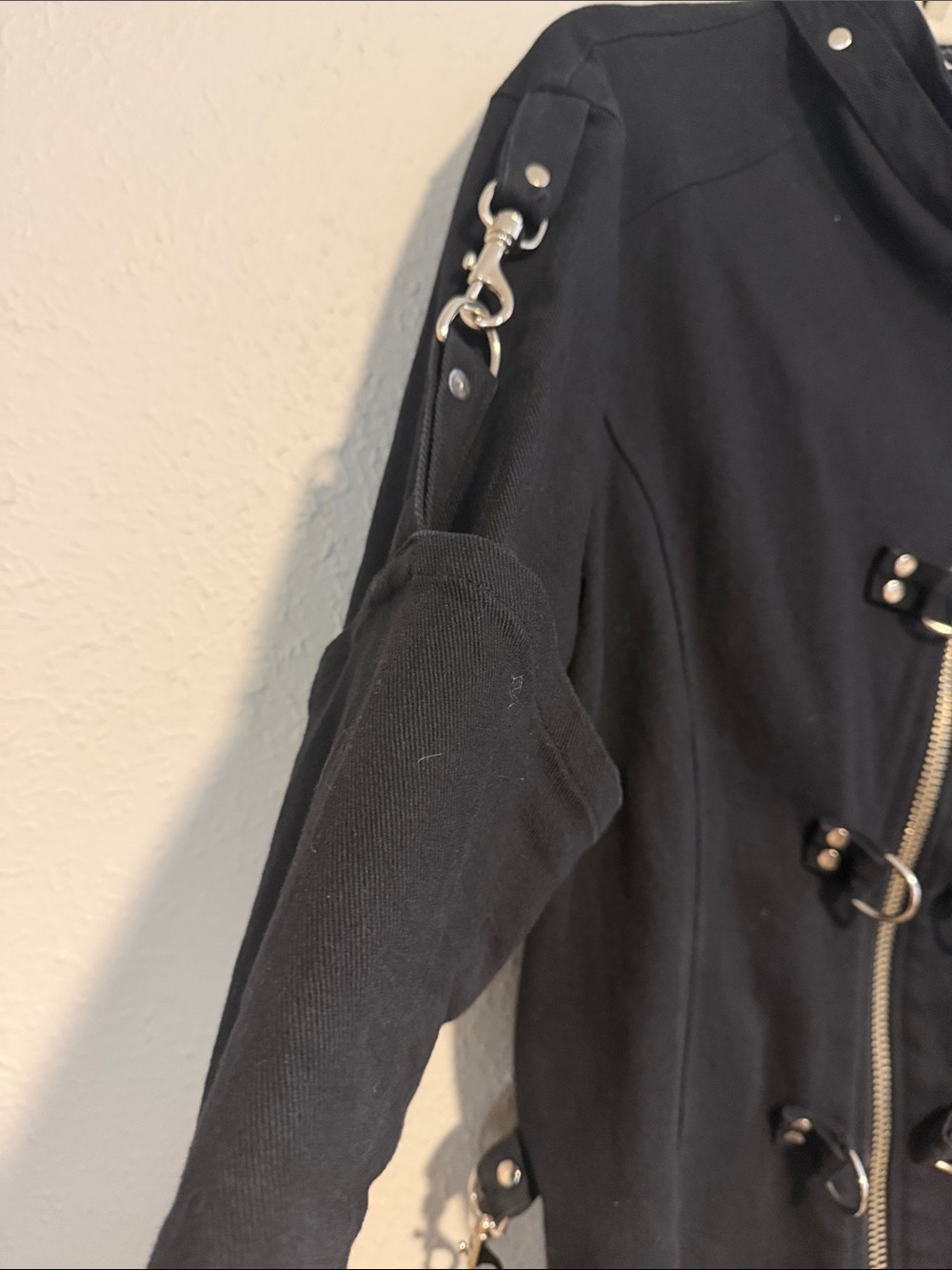 Fetish heavy canvas jacket with Buckles - Picture 4 of 5